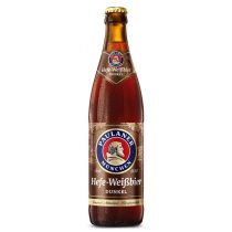   Paulaner Hefe-Weissbier dunkel, barna búzasör - 0,5 lit. betétdíjas üveges