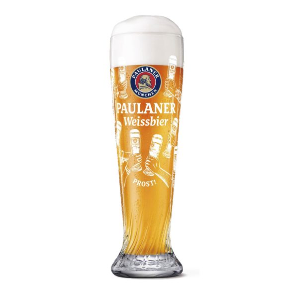 PAULANER PROST egyedi búzás pohár 0,5L